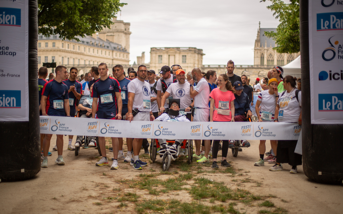 Festi'Run, le challenge sportif, inclusif et solidaire d'APF France handicap