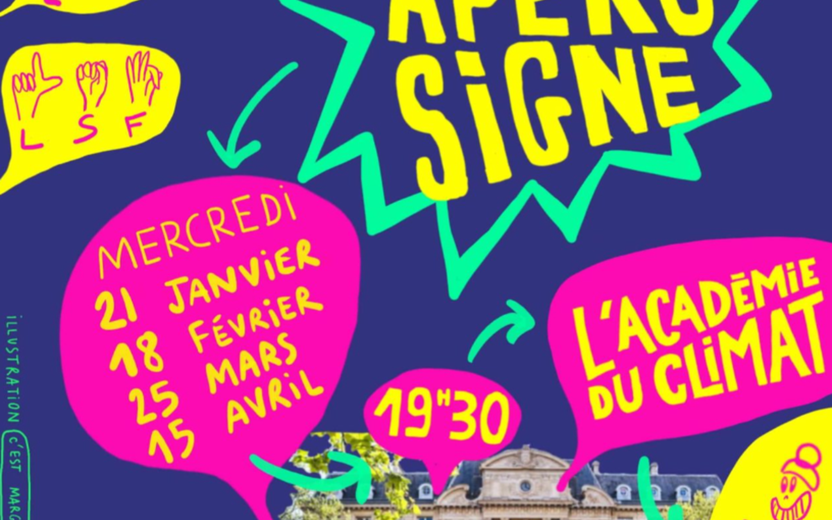 Apéro en langue des signes française - LSF !