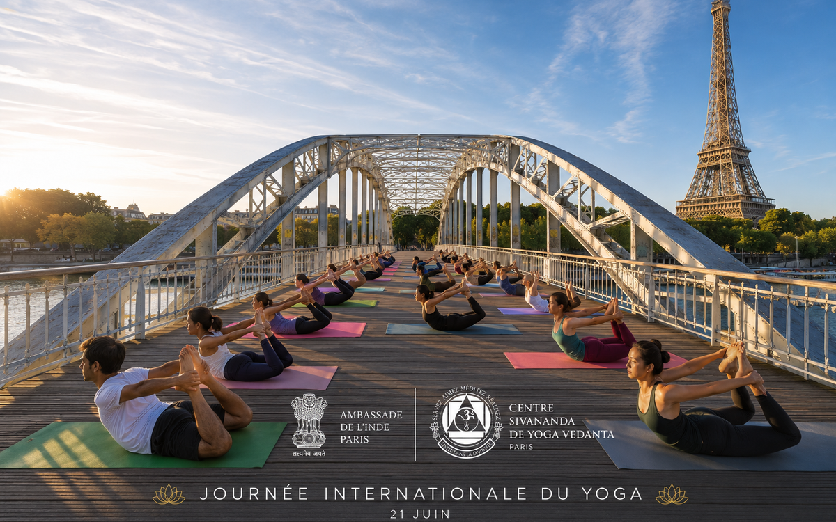Journée internationale du yoga avec le centre Sivananda