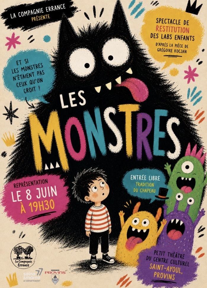 "Les monstres" - Chantiers théâtres