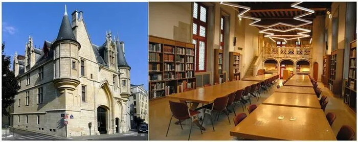 Une bibliothèque d'art dans un monument historique