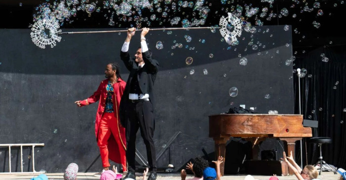 Concerto pour bulles et balles