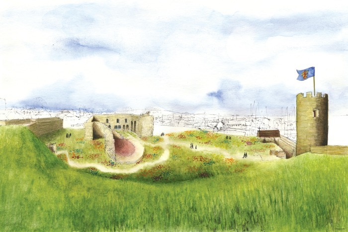 Jardiner au château de Beaumont-sur-Oise