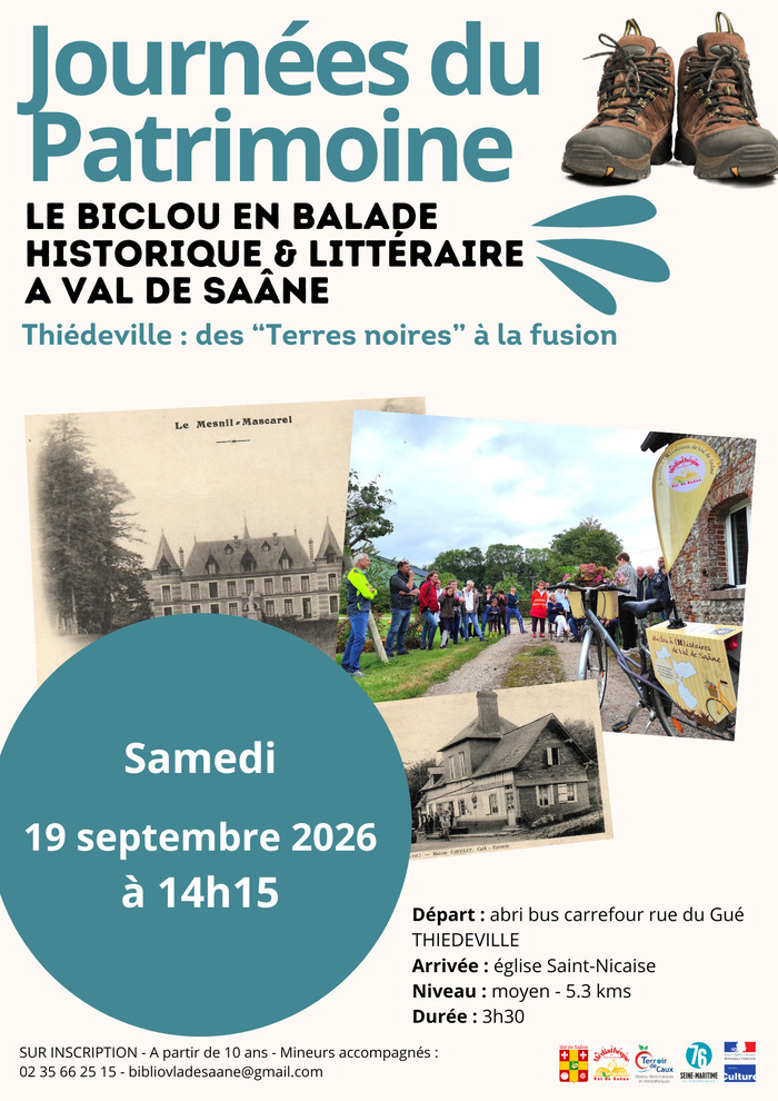 Circuit : balade pédestre à la découverte de Thiédeville et son histoire "des terres noires à la fusion"