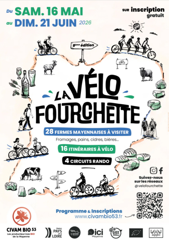 La Vélo Fourchette - Ferme fromagère du Pays de Pail
