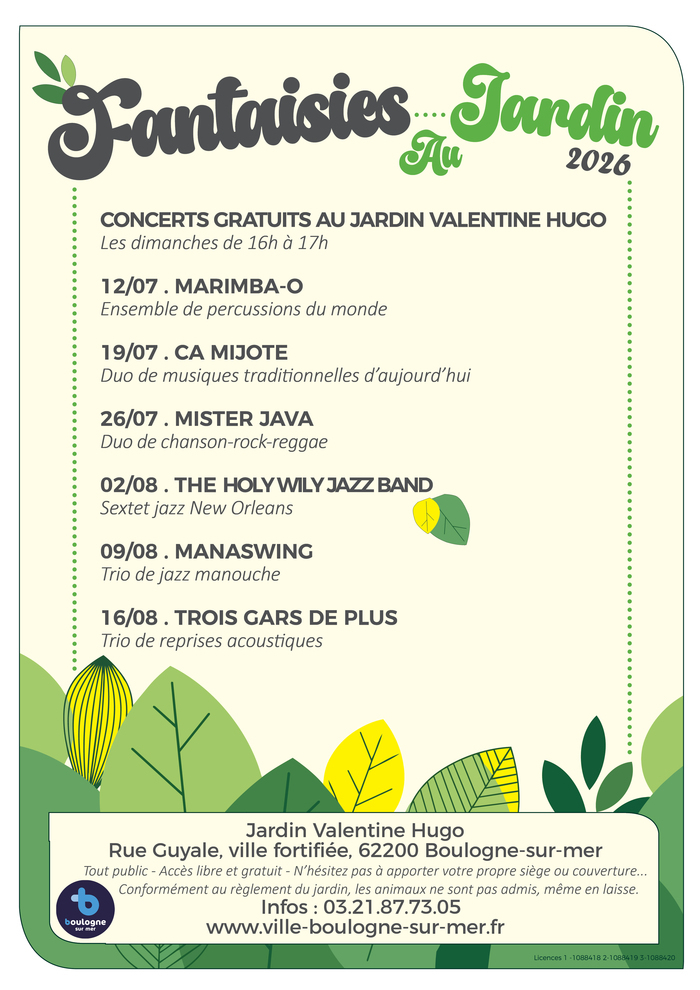 MISTER JAVA / FANTAISIES AU JARDIN