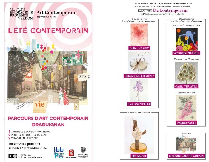 Expositions « L’Eté contemporain »