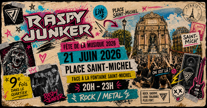 Raspy Junker, rock à Saint-Michel