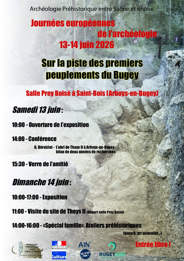 Sur la piste des premiers peuplements du Bugey