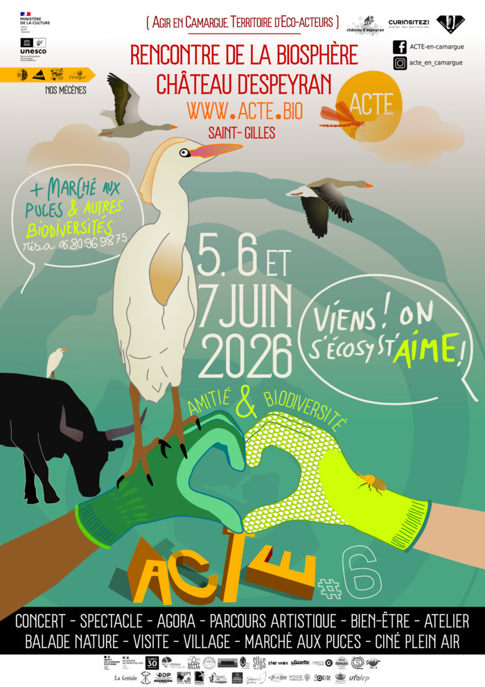 Festival de la biodiversité en Camargue : Acte # 6