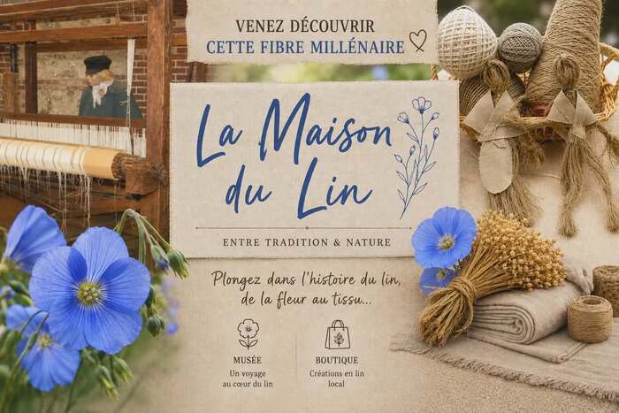 Visite libre de la maison du lin