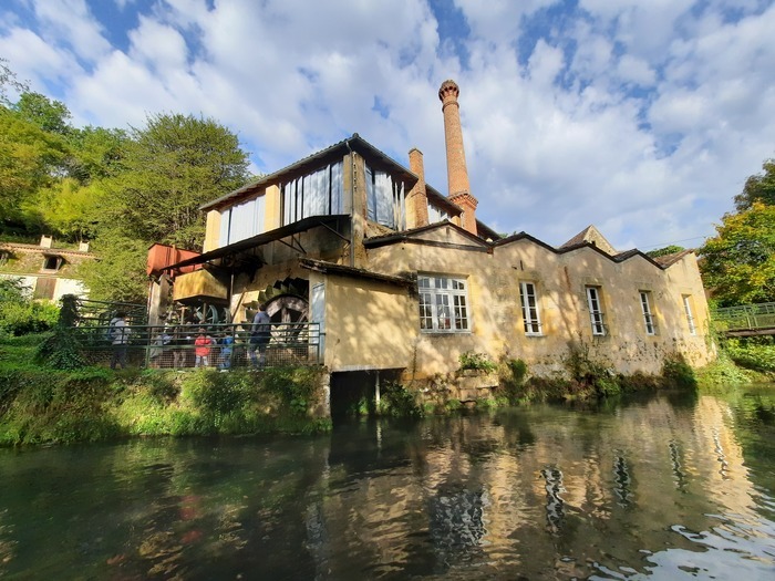 Visite guidée du moulin à papier