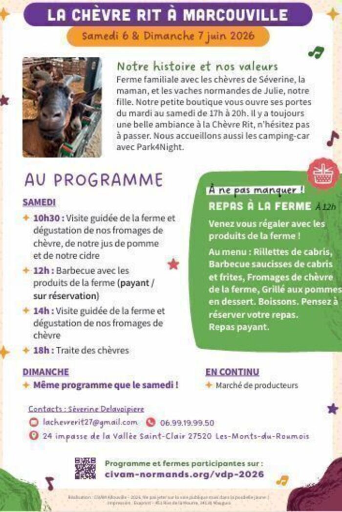CIVAM Vachement dépaysant - La ferme du Père Cauchois