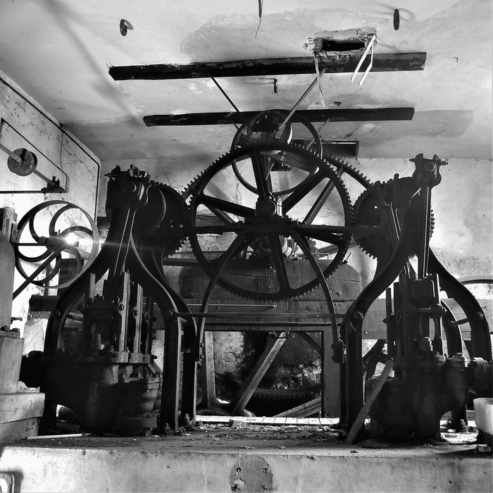 Démonstration de la machine à élever l'eau du Petit Moulin
