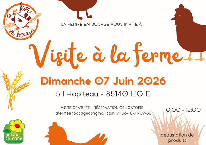 Visite à la ferme à l'Oie - Vendée