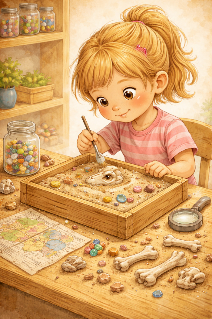 Atelier enfants : mission archéologue – fouille et découverte