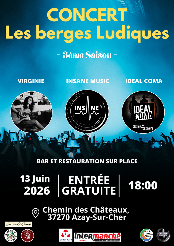 Concert les berges ludiques - Saison 3