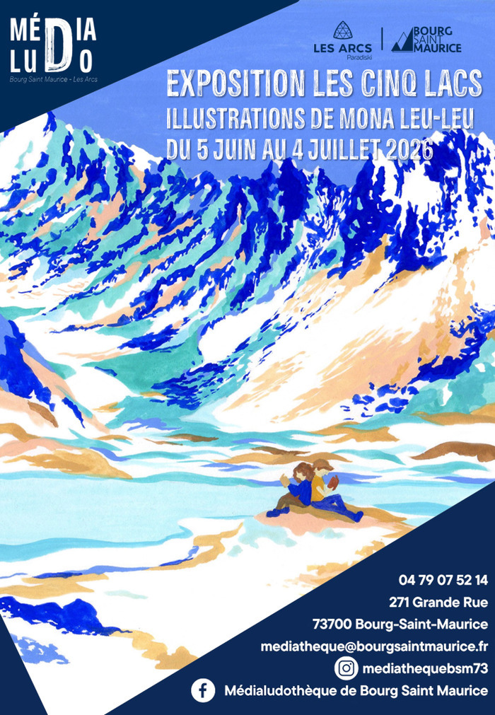 Exposition "Les cinq lacs" : Illustrations de Mona Leu-Leu
