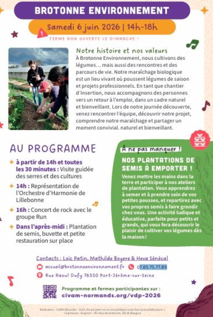 CIVAM Vachement dépaysant - Brotonne environnement