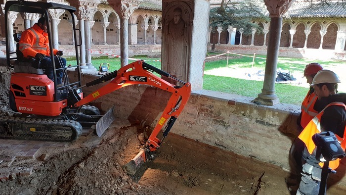 L’abbaye et ses découvertes archéologiques anciennes et récentes