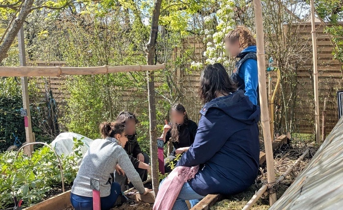 Atelier jardinage à la Ferme de la Cure