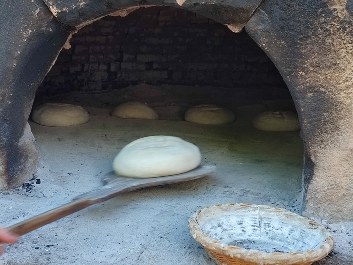 Dégustation au four à pain de Pertus