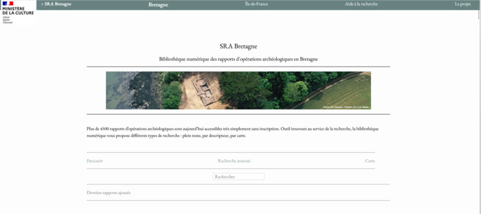 SRA en ligne : Archéologues, au rapport !