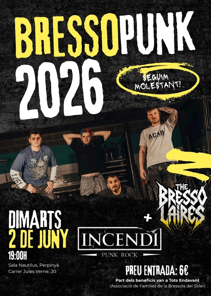 Incendi et the Bressolaires en concert