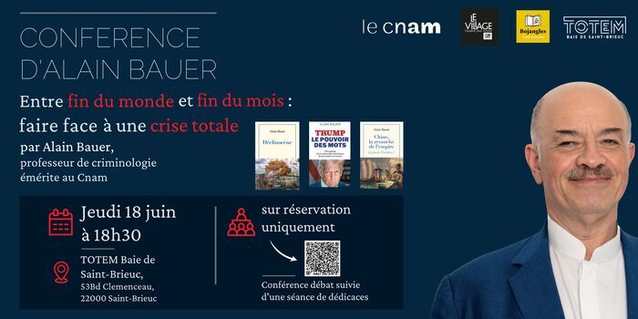 Conférence « Entre fin du monde et fin du mois : faire face à une crise totale »