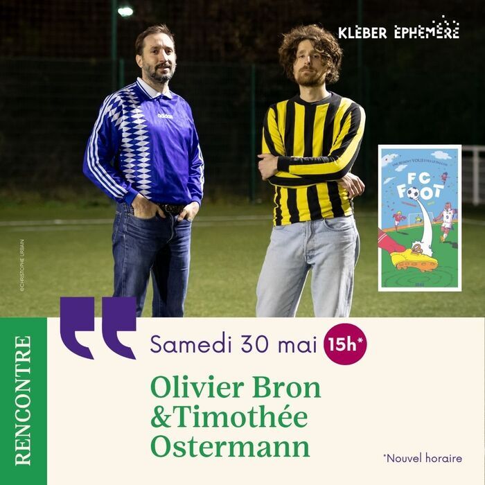 Rencontre avec Timothée Ostermann et Olivier Bron