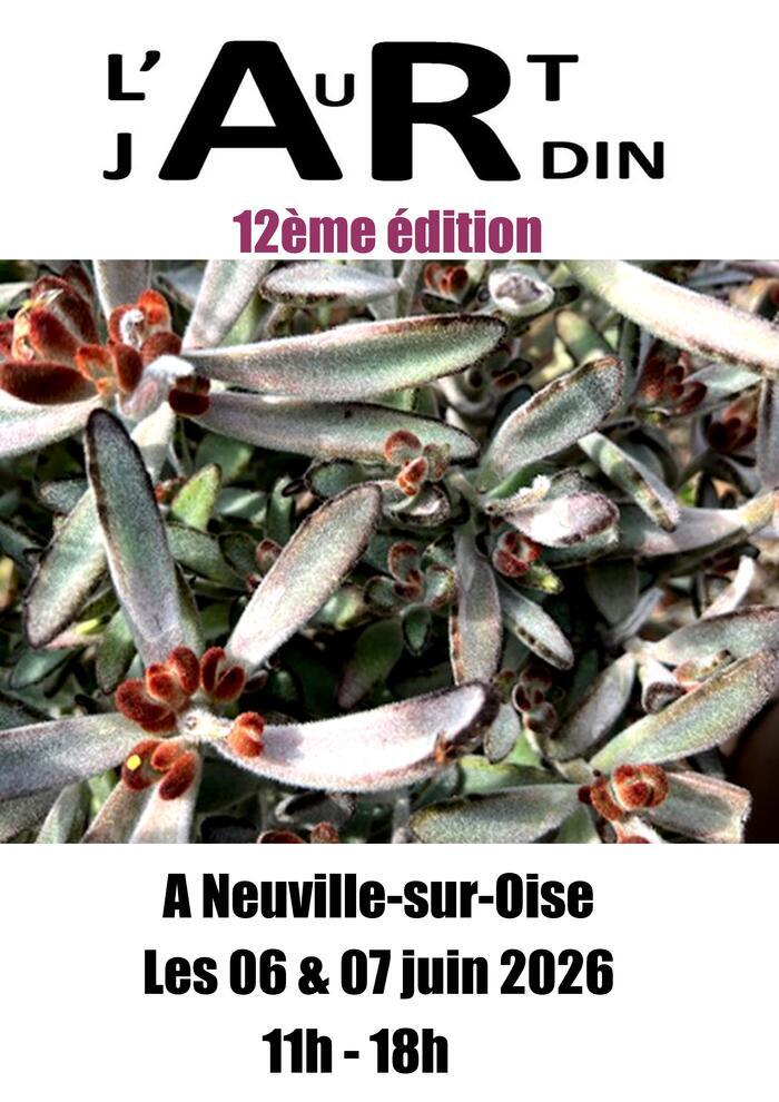 L'Art au jardin / exposition de peinture de l'artiste Franck Chastanier