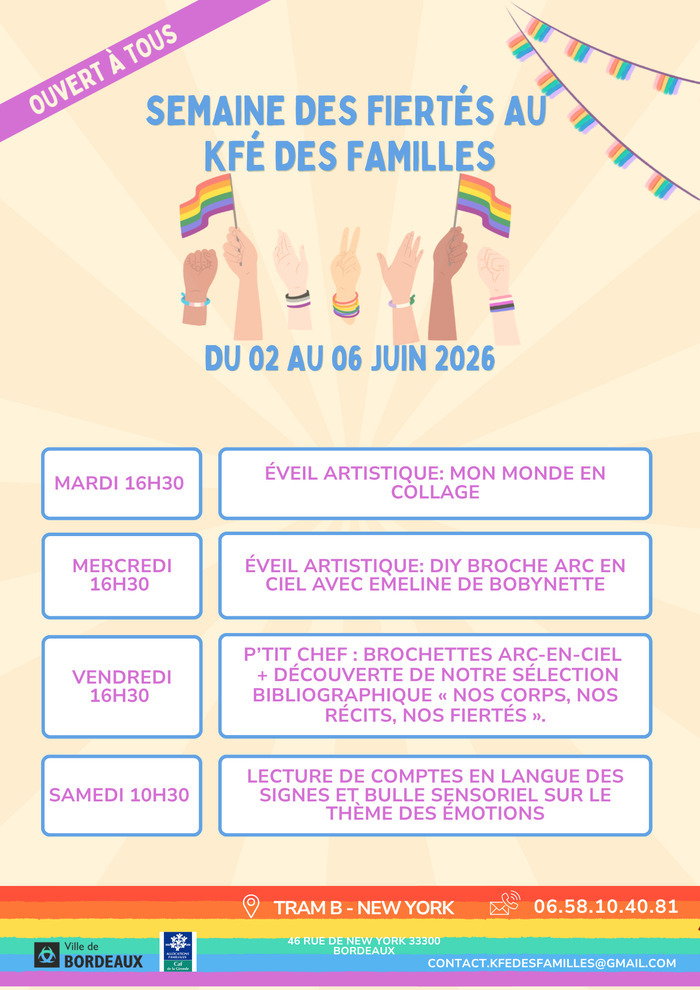 La semaine des fiertés au Kfé!