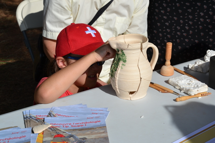 Ateliers "À la découverte de l’archéologie" en partenariat avec l'Inrap