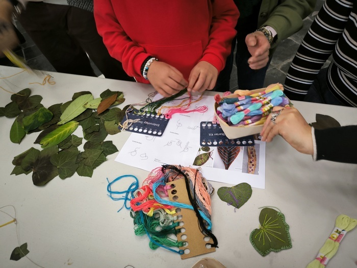 Rendez-vous aux Jardins : Broderies végétales