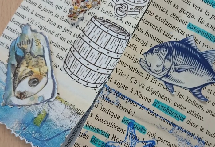 Atelier Livre infini par la BM de Lille