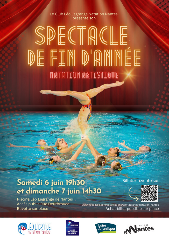 Spectacle de natation artistique