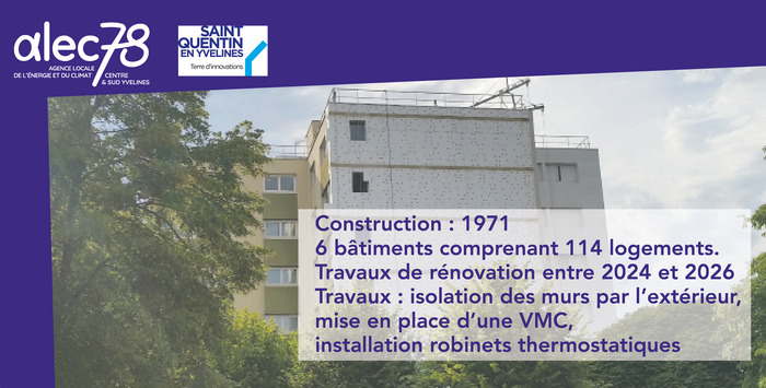Visite d'une copropriété rénovée