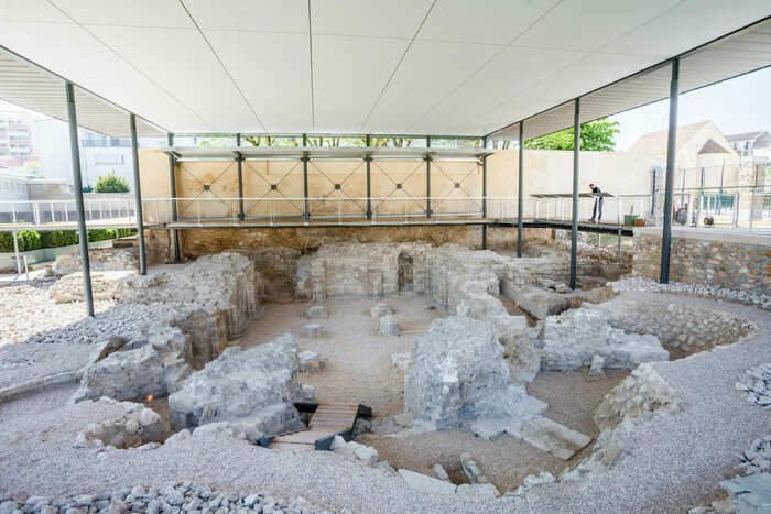 Visite guidée des vestiges de l'abbaye