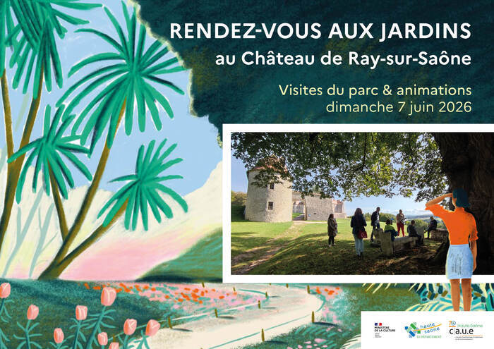 Animations & visite du parc du château de Ray-sur-Saône