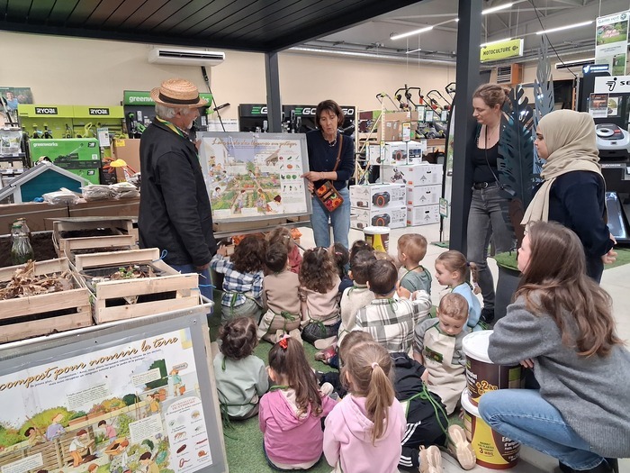 visite commentée d'un jardin pédagogique