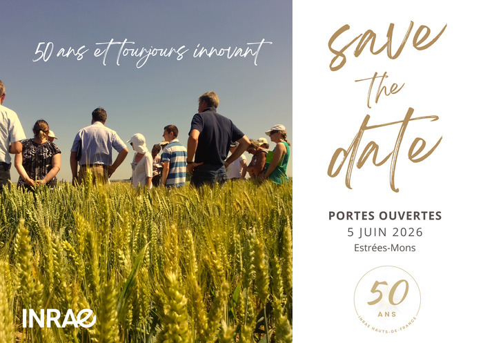 Portes ouvertes INRAE Estrées-Mons « 50 ans et toujours innovant ! »