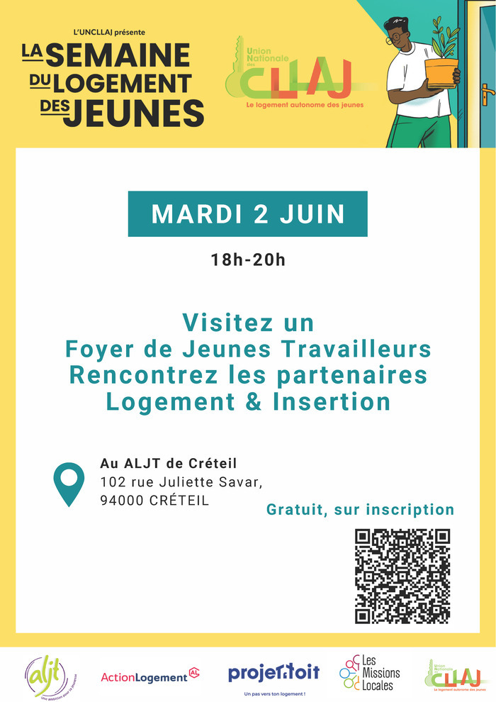 Visitez un foyer de jeunes travailleurs et rencontrez les partenaires Logement et Insertion
