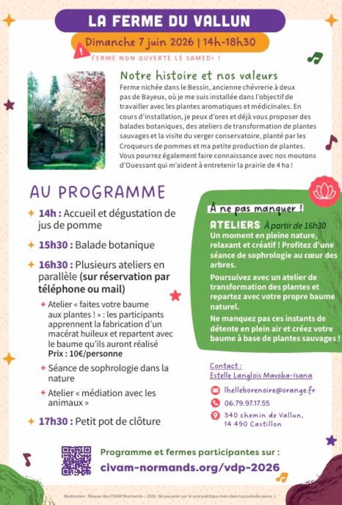 CIVAM Vachement dépaysant - La ferme du Vallun