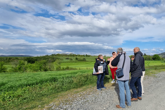 Visite guidée du site de Gondole, l’oppidum arverne des confluences