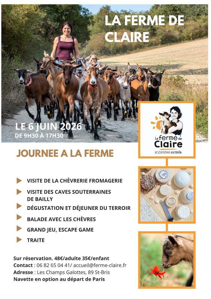 Une journée au milieu des chèvres à La Ferme de Claire