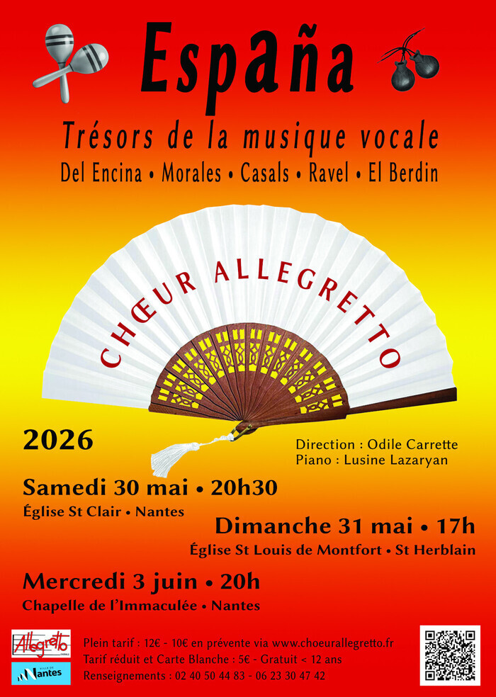 Espagne : le chœur Allegretto dévoile ses trésors de la musique vocale