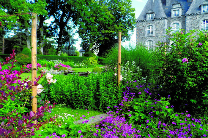 Découvrez un jardin printanier