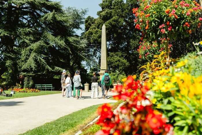 Visite guidée ludique du jardin public