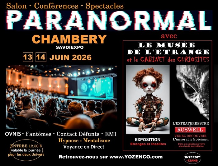 Salon du Paranormal au SavoiExpo à Chambéry