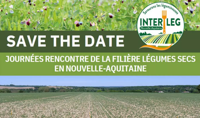 Journées rencontre de la filière légumes secs SAVE THE DATE: 11 et 24 juin 26 et 07 juillet 2026